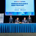 Panel discussion at a high-tech industry day in Prague
