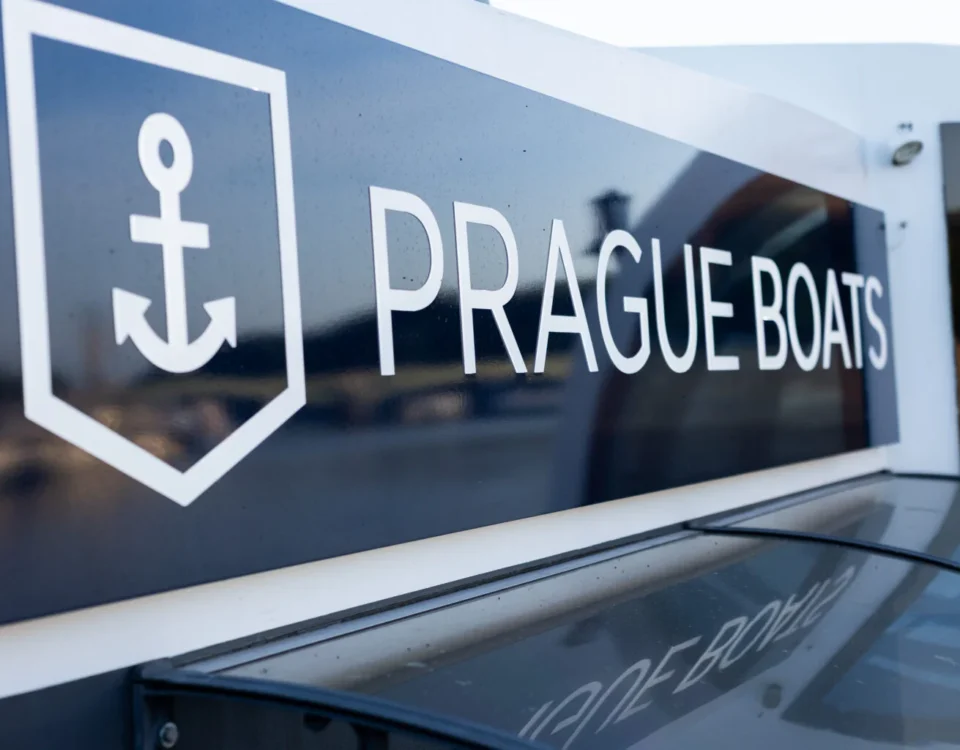 Prague Boats vessel used for a corporate event on the river