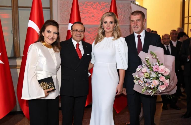 Andrej Babiš, Prime Minister of the Czech Republic, at a reception at the National Theatre in Prague